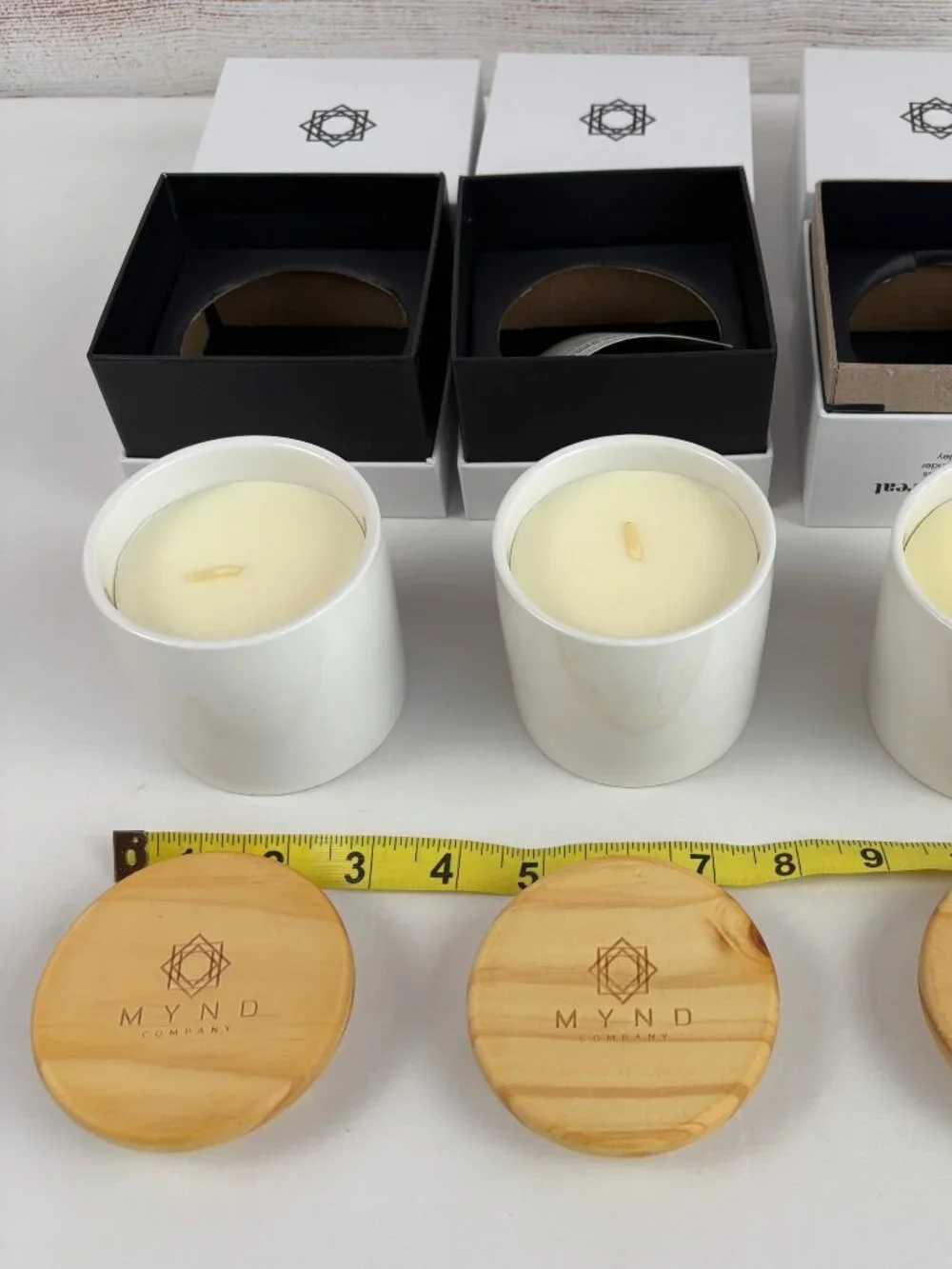 Aromatherapy Candles MYND Company Grapefruit Bellini, Weekend Retreat (Lot of 3)